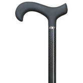 Cane Carbon Fiber Triple Wound Design Black(Soft Touch)Unisex - Precision Lab Works
